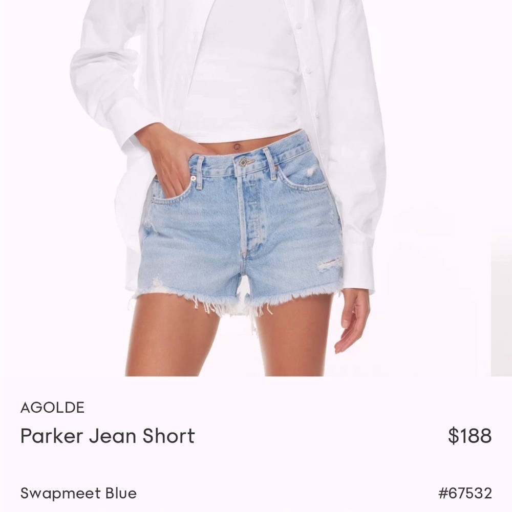 Agolde Parker Short